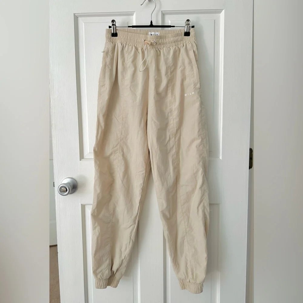 WILO the Label Clay Jogger Athletic Parachute Pants Size S